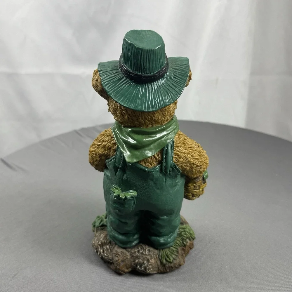 Vintage‎ Leprechaun St. Patrick's Day Resin Teddy